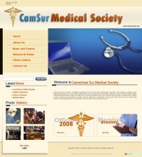 medical organization web design