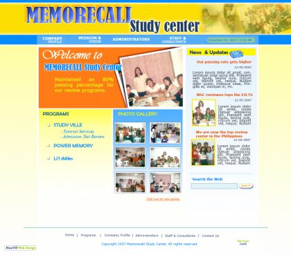 Memorecall Study Center